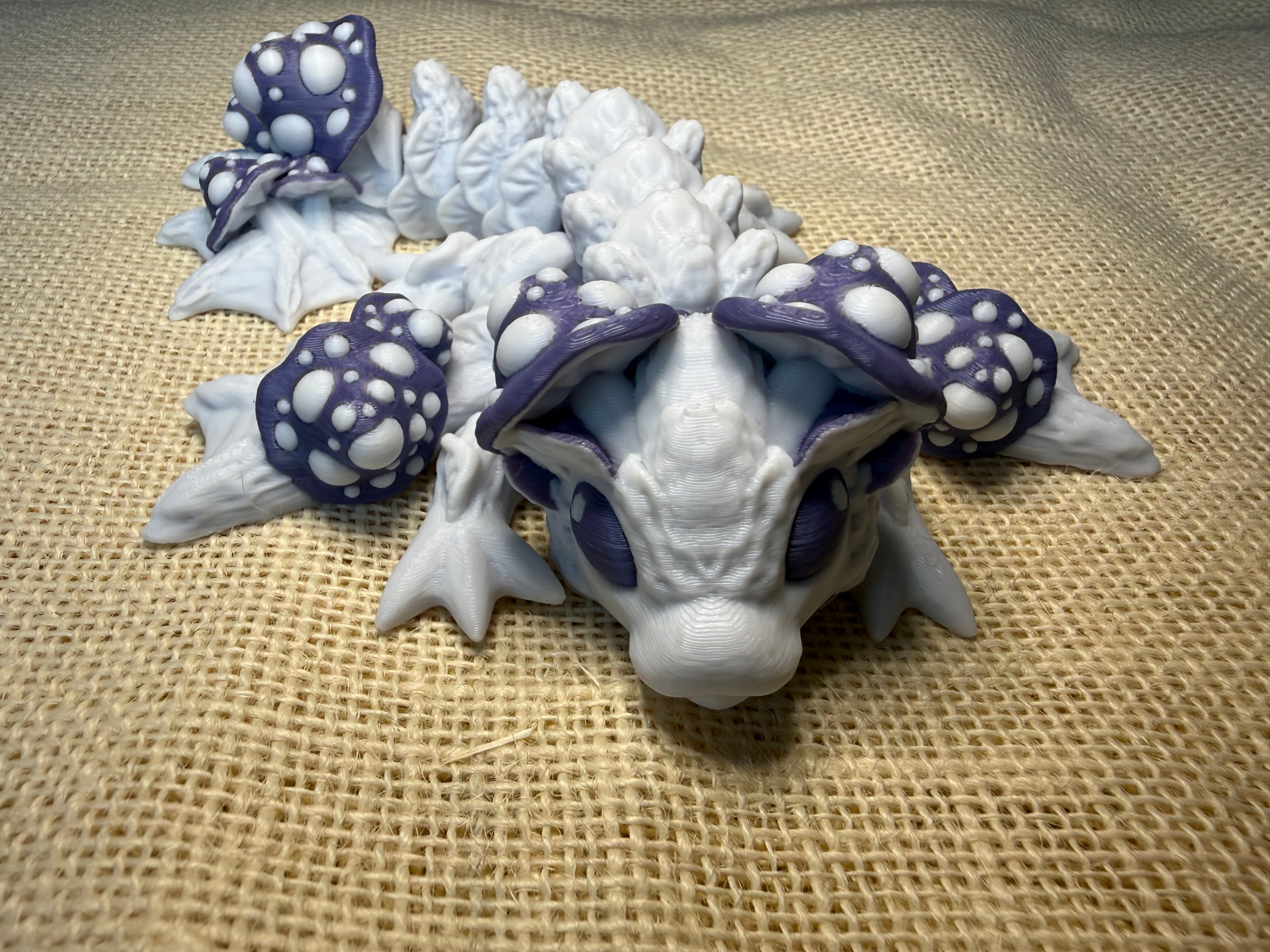 Articulated mushroom dragon