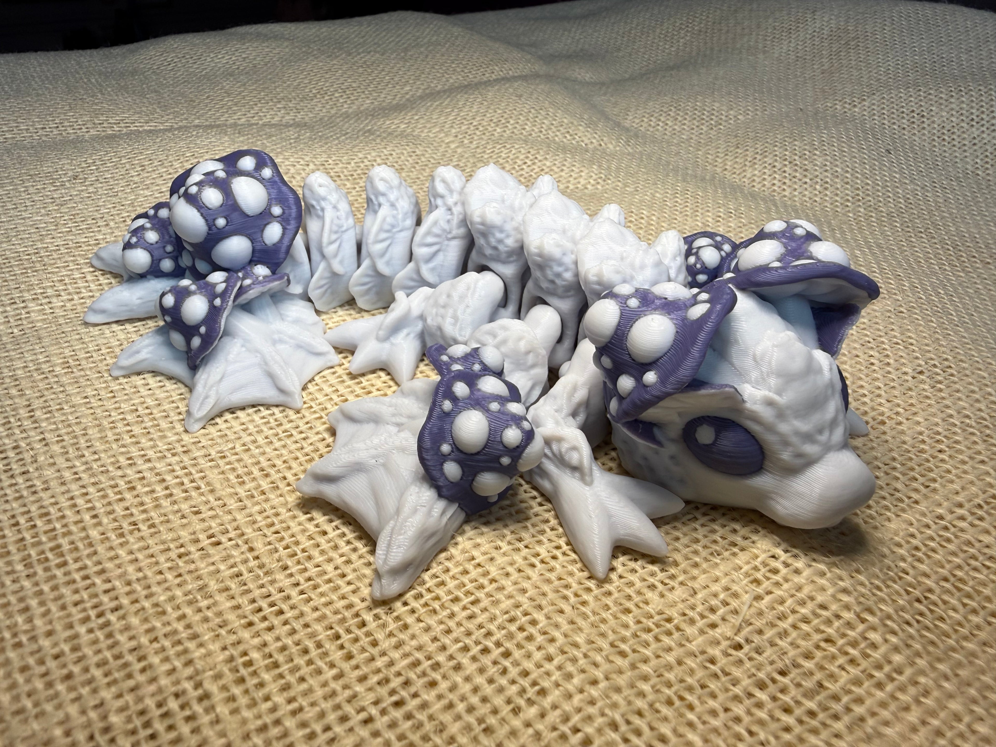 Articulated mushroom dragon
