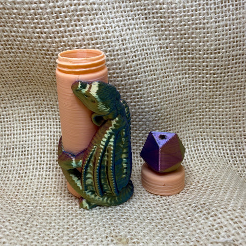 Dragon lip balm case